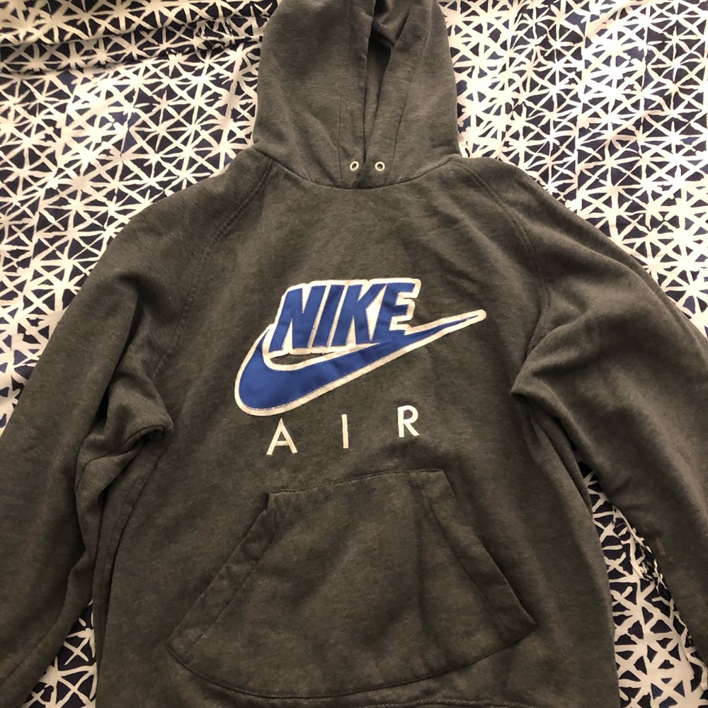 Grey Nike hoodie
